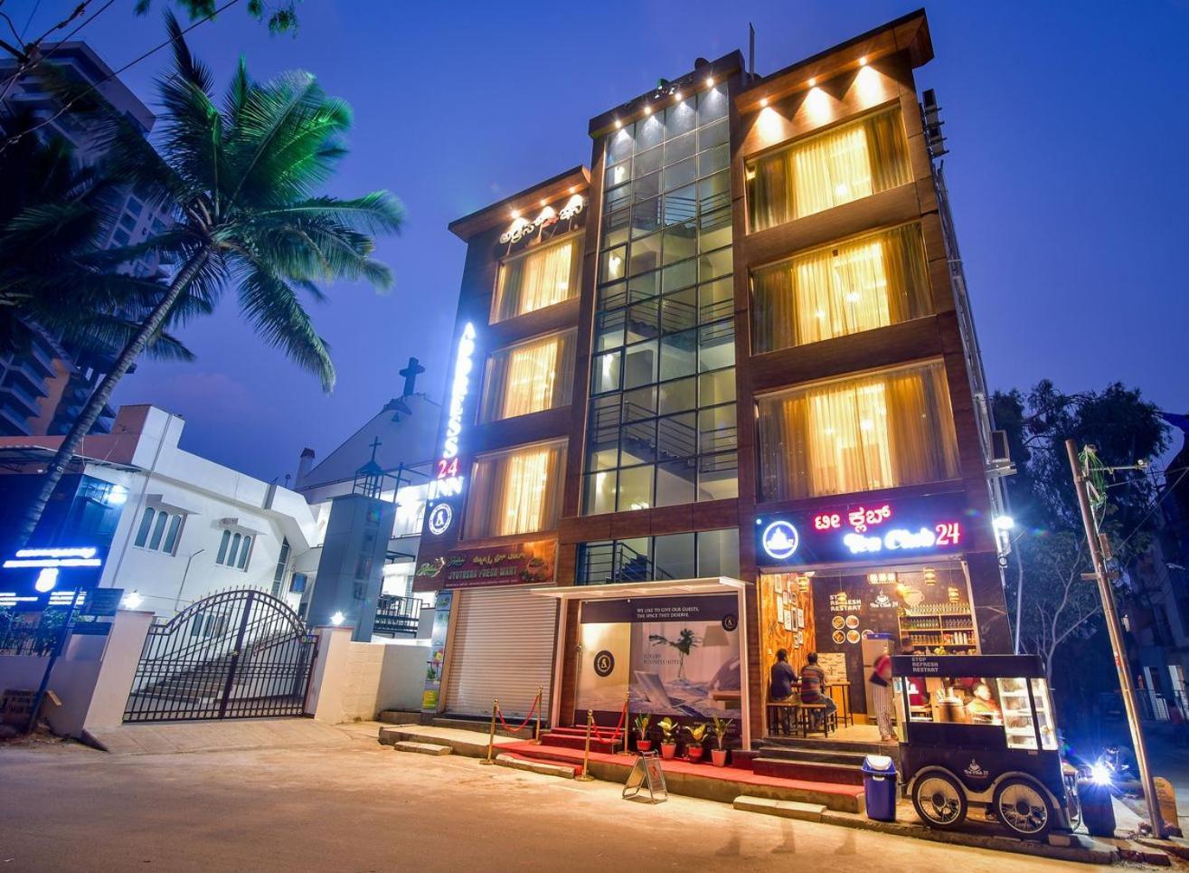 Address 24 Inn Bangalore Eksteriør billede